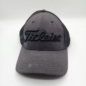 Titleist FootJoy PRO V1 Hat Cap Fitted L/XL Black Gray Golf